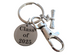 Class of 2025 Keychain with Graduate Scroll Charm & Clasp, Graduation Gift Keychain