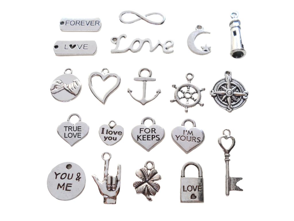 1 Add On Charms to Personalized a Keychain, Select a Charm