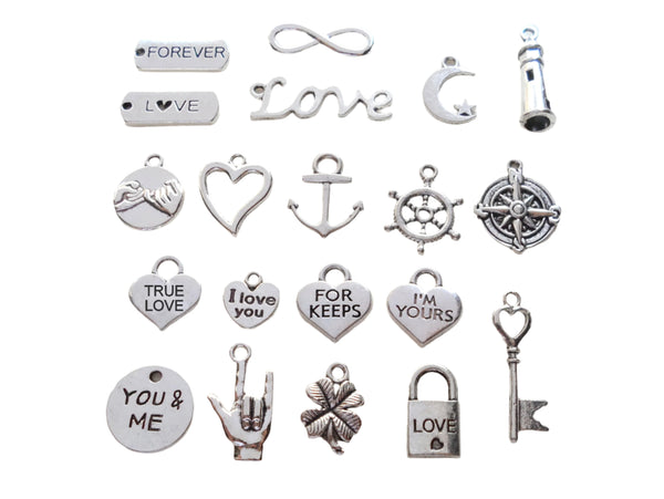 1 Add On Charms to Personalized a Keychain, Select a Charm