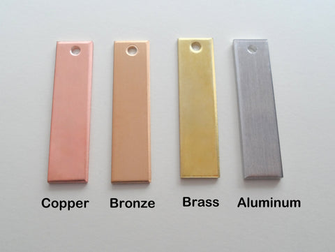 Anniversary Gift • Custom Engraved Tag Keychain Tally Marks by Jewelry Everyday