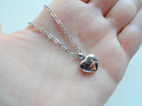 Memorial Cremation Ashes Locket Necklace - by Jewelry Everyday