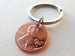 2011 Penny Keychain with Heart Around Year by Jewelry Everyday