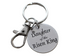 Daughter of the Risen King Disc with Clasp Keychain, Religious Gift, Christian Keychain