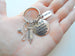 Medical Team Charm Keychain with Team Disc Charm With Syringe & Stethoscope Charm, Doctor Office or Hospital Staff Thank You Keychain by Jewelry Everyday