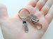 Track or Cross Country Runner Keychain with Running Shoe Charm, I Can, and Swivel Clasp, Fitness Encouragement Keychain by Jewelry Everyday