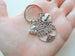 Tree Keychain with Teddy Bear Charm & Nanny Heart Charm, Family Nanny Appreciation Keychain by Jewelry Everyday