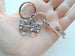Theatre Masks & Dream Key Charm Keychain, Mask Charm, Drama Keychain, Graduation Keychain, Actors Keychain by Jewelry Everyday