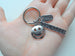 Volunteer Appreciation Keychain, Smiley, Volunteer, and Thank You Charm Keychain - Thanks for being a joy to work with! by Jewelry Everyday