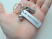 "My Best Steal" Engraved on Aluminum Tag Keychain With Basketball & Sneaker Shoe Charm, Basketball Player Keychain by Jewelry Everyday