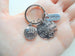 Social Worker Gift Keychain with World Globe and Thank You Charm, Community Advocate Gift, Thank you Gift