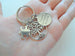 Thanks for Helping Me Grow Engraved Disc with Tree & Puzzle Charm Keychain Gift, Teacher or Therapist Appreciation by Jewelry Everyday
