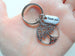 Tree Keychain with Thank You Charm, Community Appreciation Keychain by Jewelry Everyday