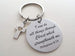 Custom Engraved Bible Verse Disc Keychain with Charm Option, Personalized Religious Keychain by Jewelry Everyday
