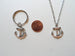 Anchor Necklace & Anchor Keychain Set - You're The Anchor In My Life; Couples Keychain Set