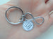 A Family's Love is Forever Saying Disc & Infinity Charm Keychain, Family Reunion or Family Gift by Jewelry Everyday