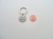 Aim High Engraved Charm Keychain, Encouragement Keychain, New Graduate Gift for Graduation by Jewelry Everyday