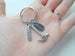 Appreciation Gift Hammer Ruler Keychain - Thanks for Helping Me Build My Future by Jewelry Everyday