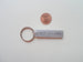 "Best Dad Ever" Engraved Aluminum Tag Keychain; Father's Keychain by Jewelry Everyday