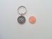 Good Luck Keychain: Lucky Clover Keychain - Encouragement Gift by Jewelry Everyday