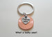 2019 Penny Keychain - with "I Love You" Heart Charm 6 Year Anniversary Gift by Jewelry Everyday