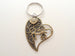 Teacher Appreciation Gift - "Thank You" Tag & Large Bronze Heart with Kids Keychain with "It takes a big heart to teach little minds!" Card by Jewelry Everyday