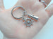 Lighthouse Keychain With Ships Helm - "Your Light Helps Guide Me Home" by Jewelry Everyday