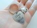 Custom Guitar Pick Keychain, Stainless Steel Guitar Pick Keychain; Engraved Keychain with Cap Charm, Graduation Gift