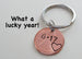 2013 Penny Keychain with Engraved Heart Around Year by Jewelry Everyday