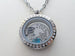 Class of 2025 Graduate Locket Necklace with Graduate Cap, 2025 Disc, and Custom Letter & Birthstone - by Jewelry Everyday
