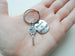 Tennis Racquet Charm Keychain with Believe in Yourself Charm & Initial Charm, Tennis Player or Coach Keychain by JewelryEveryday
