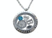 Class of 2026 Graduate Locket Necklace with Graduate Cap, 2026 Heart Charm, and Custom Letter & Birthstone - by Jewelry Everyday