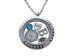 Class of 2026 Graduate Locket Necklace with Graduate Cap, 2026 Heart Charm, and Custom Letter & Birthstone - by Jewelry Everyday