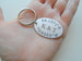 Custom Engraved Aluminum Tag Keychain for Couples Anniversary