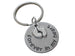 Baby Memorial Keychain - "Forever in my Heart" with Baby Feet Charmwelry Everyday by Jewelry Everyday