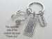Secretary, Receptionist, Office Staff Appreciation Keychain with Computer Keyboard, Headset Charm, & Personalized Thank You Tag by JewelryEveryday