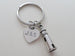Lighthouse Keychain - Lost Without You; Couples Keychain by Jewelry Everyday