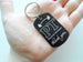 Physical Therapist Appreciation Keychain Engraved Aluminum Tag by Jewelry Everyday
