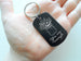 "You Are Enough" and Flowers Images Keychain, Encouragement Gift