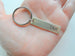 Anniversary Gift • Personalized Tag Keychain Engraved with Initials by Jewelry Everyday