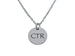 Choose the Right Engraved Stainless Steel "CTR" Disc on Stainless Steel Necklace Chain, Latter-day Saint Necklace by JewelryEveryday