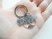 Social Worker Appreciation Gift Keychain with Tree and Puzzle Charm, Community Advocate Gift, Thank You Gift