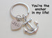 Anchor Keychain - You're The Anchor In My Life; Couples Keychain by Jewelry Everyday