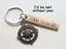 8 Year Anniversary Gift - Bronze Open Metal Compass Keychain - I'd Be Lost Without You by Jewelry Everyday