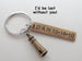 Bronze Lighthouse Keychain - I'd Be Lost Without You; Couples Keychain by Jewelry Everyday