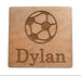Athlete Wood Magnet with Sport Image and Custom Name Engraved, For Graduate, Team Player or Coach