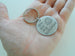 You Are My Sunshine Charm Saying Keychain, 30mm Engraved Disc by JewelryEveryday