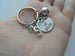 Custom Engraved Disc & Volleyball Charm Keychain, Personalized Charm Options, For Graduate, Team Player or Coach