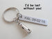 Lighthouse Keychain - Lost Without You; Couples Keychain by Jewelry Everyday