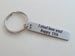 Custom Engraved Small Stainless Steel Tag Keychain