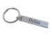 Custom Engraved Small Stainless Steel Tag Keychain